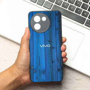 Indigo Planks metal back case for Vivo Y58