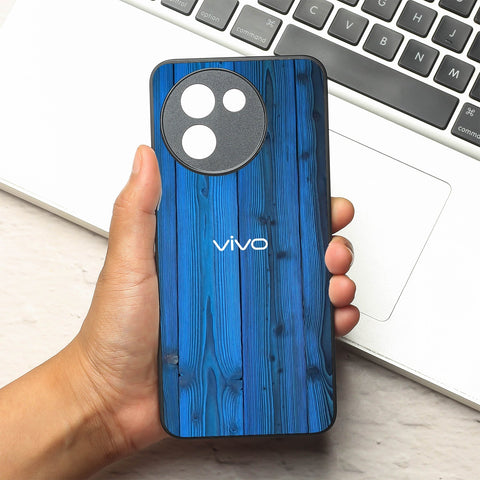 Indigo Planks metal back case for Vivo Y200i