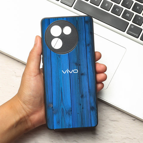 Indigo Planks metal back case for Vivo V30e