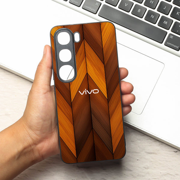 V-Wood Luxe metal back case for Vivo V40 Lite