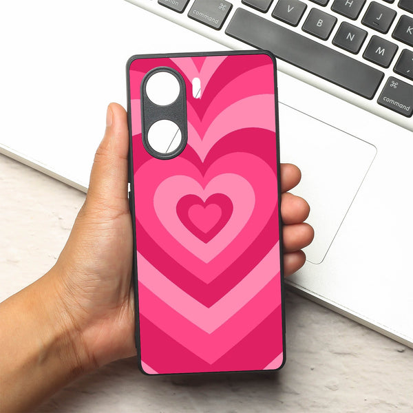 Retro Love metal back case for Vivo V29e