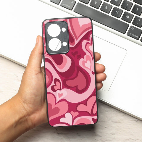 Valentine Wave metal back case for Oneplus Nord 2T