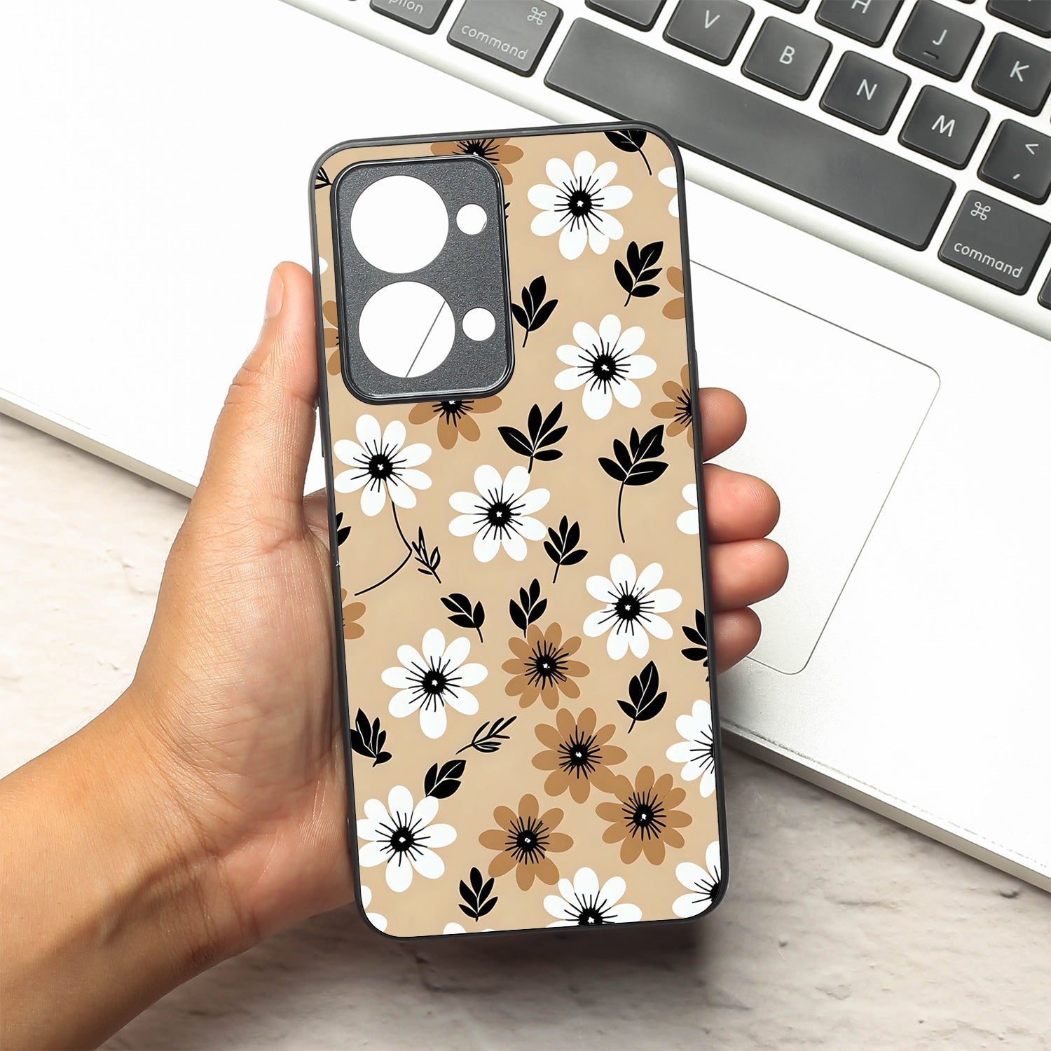 Daisy Dusk metal back case for Oneplus Nord 2T