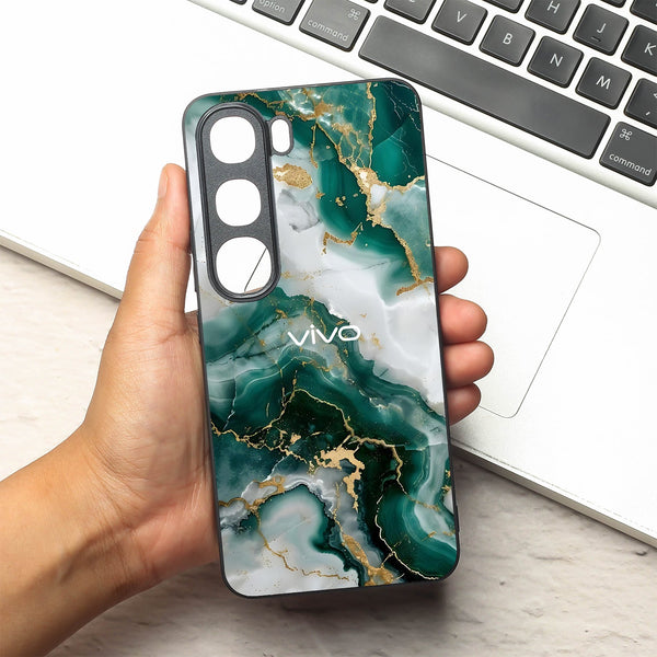 Auric Glaze metal back case for Vivo V40 Lite