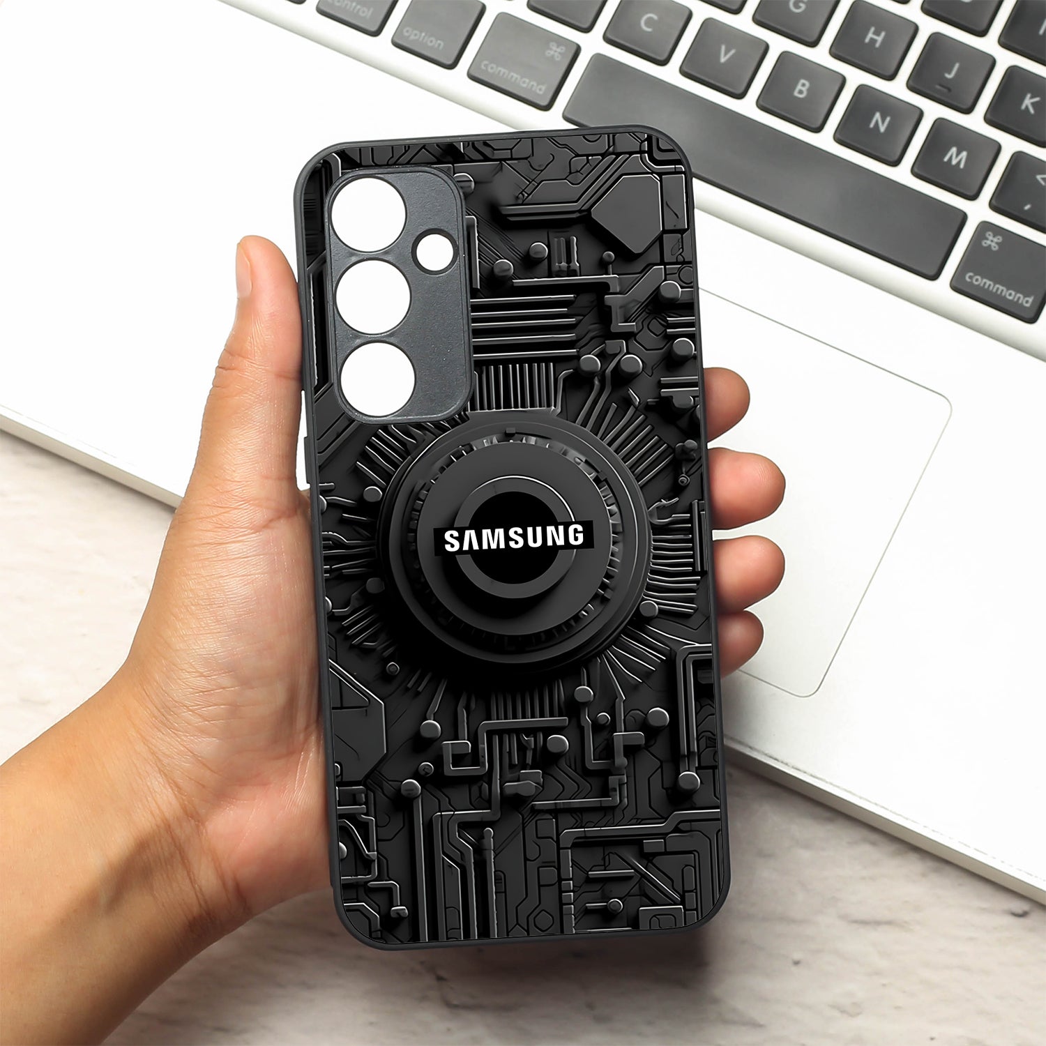 Core Reactor metal back case for Samsung A35