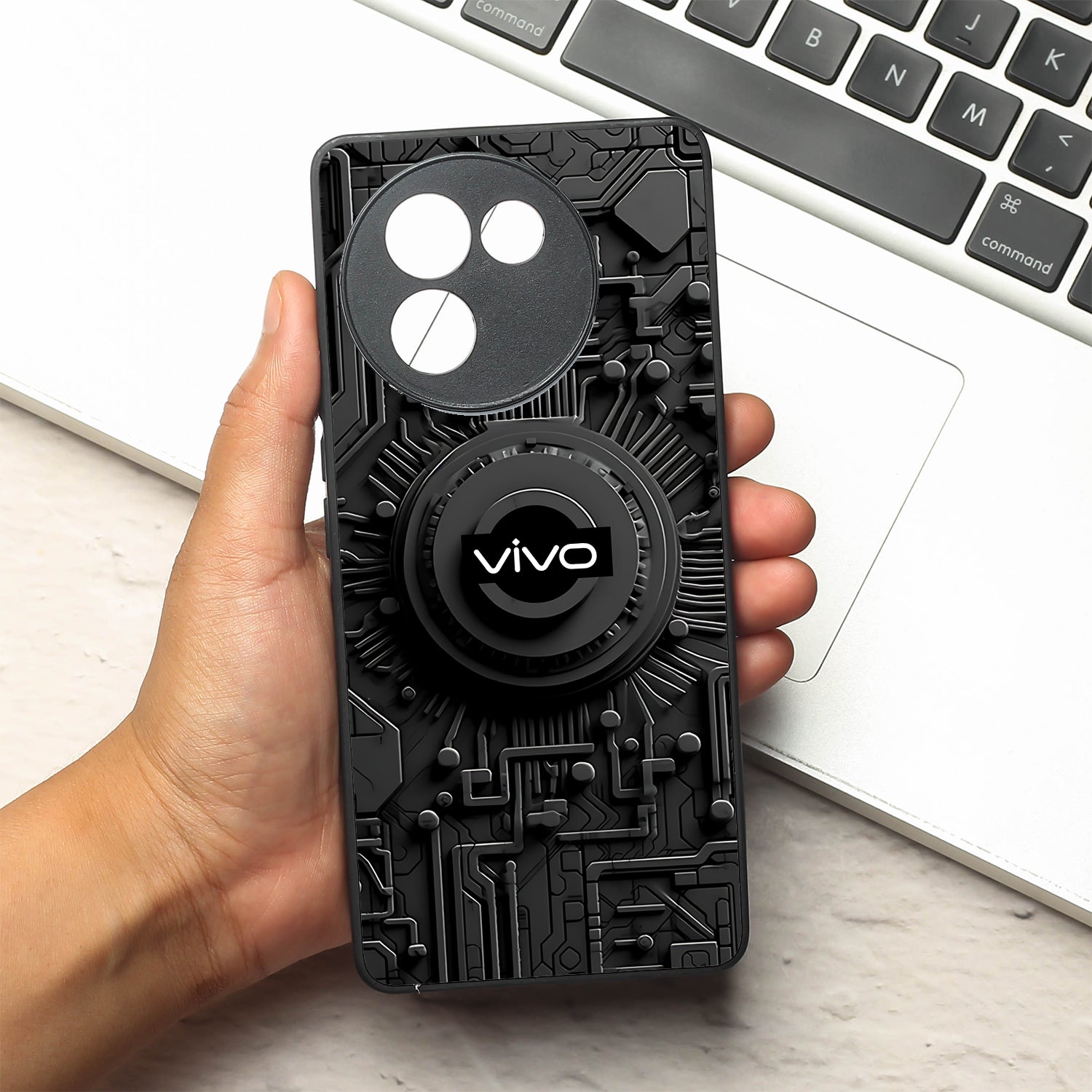 Core Reactor metal back case for Vivo V30e