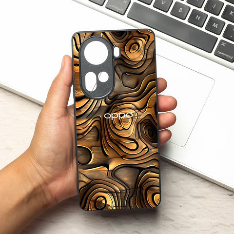 Rust Mirage metal back case for Oppo Reno 11