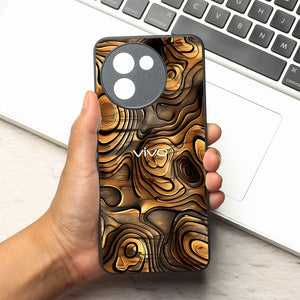 Rust Mirage metal back case for Vivo T3X