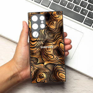 Rust Mirage metal back case for Samsung S24 Ultra