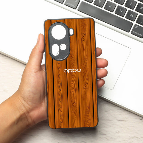 WoodCraft Touch metal back case for Oppo Reno 11