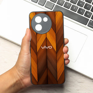 V-Wood Luxe metal back case for Vivo T3X