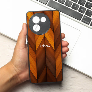 V-Wood Luxe metal back case for Vivo V30e