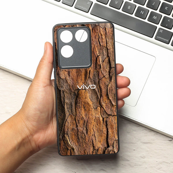 Wavy Grain metal back case for Vivo T2 Pro