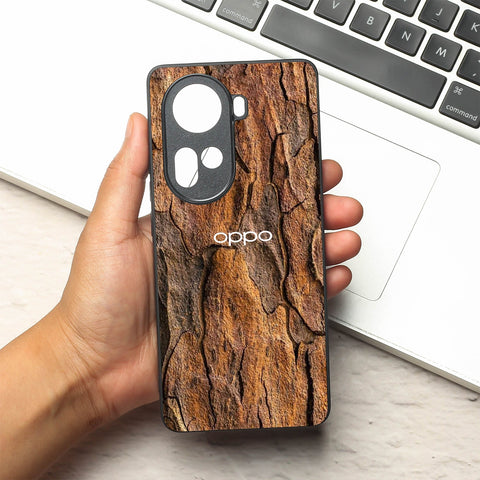 Wavy Grain metal back case for Oppo Reno 11