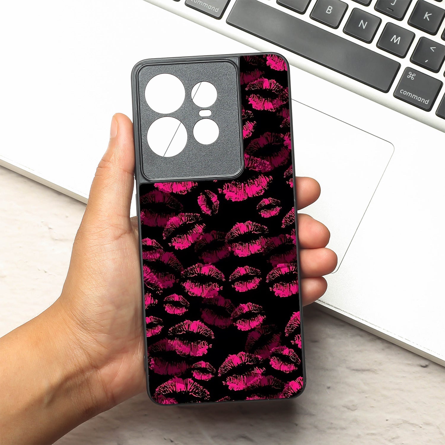 XOXO Vibe metal back case for Motorola Edge 50 Pro