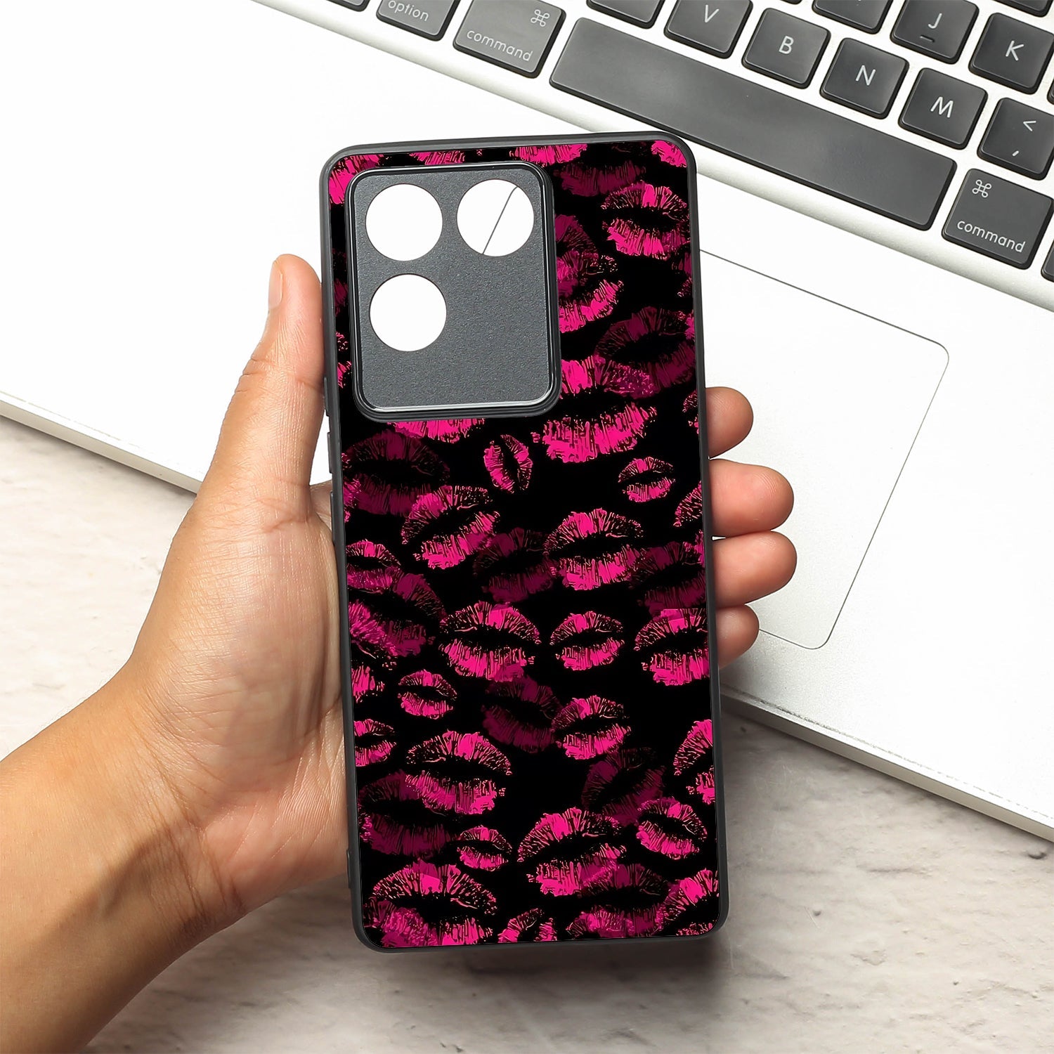 XOXO Vibe metal back case for Vivo T2 Pro