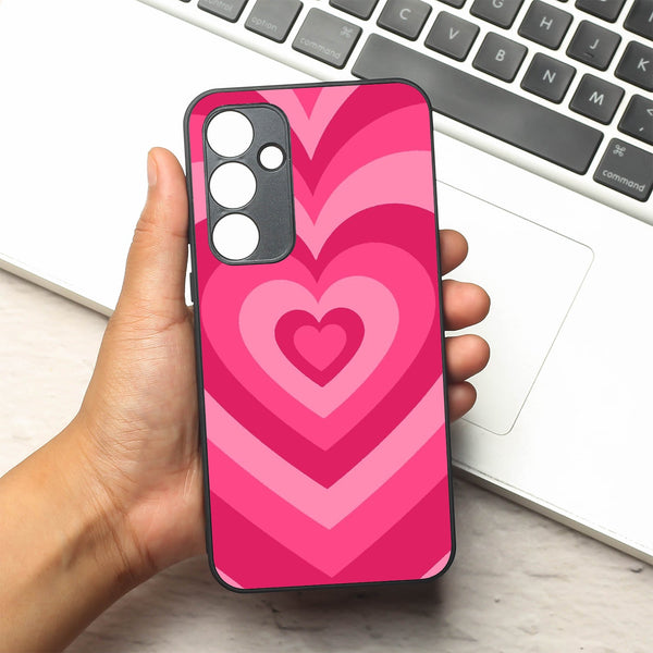 Retro Love metal back case for Samsung A35