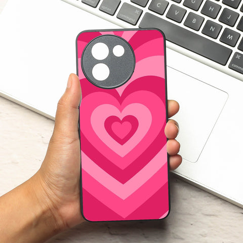 Retro Love metal back case for Vivo Y200i