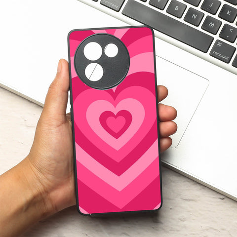 Retro Love metal back case for Vivo V30e