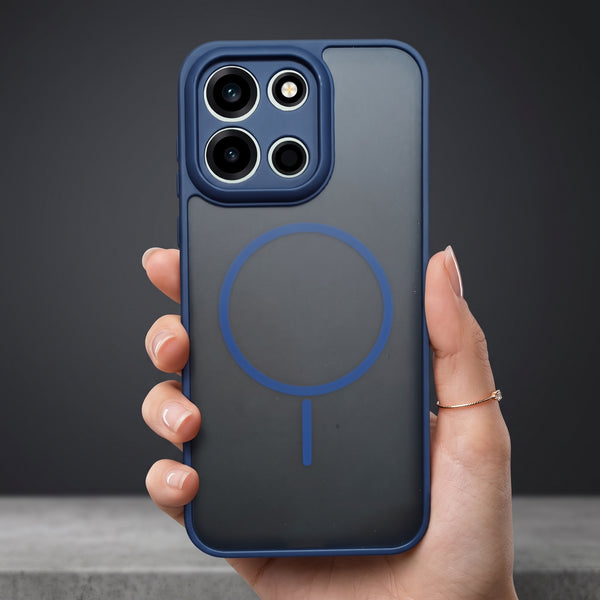 KYRON Dark Blue  Matte Camera Protection Case for Oneplus Nord 6