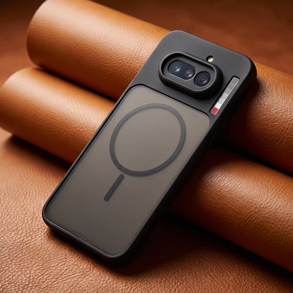 KYRON Black Matte Camera Protection Case for Nothing Phone 4a