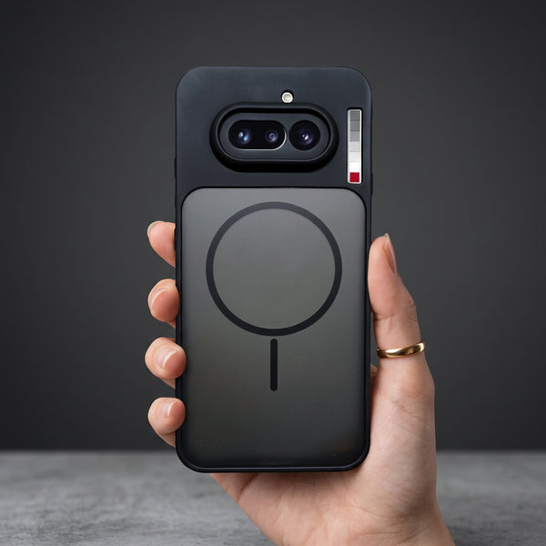 KYRON Black Matte Camera Protection Case for Nothing Phone 4a
