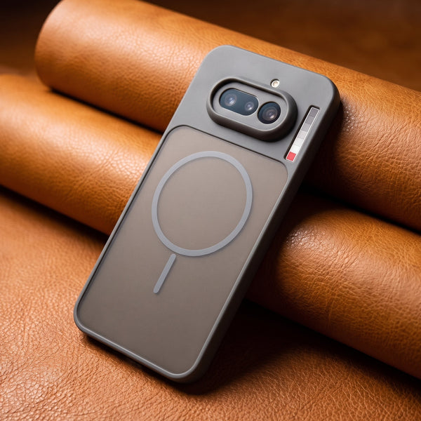 KYRON Grey Matte Camera Protection Case for Nothing Phone 4a