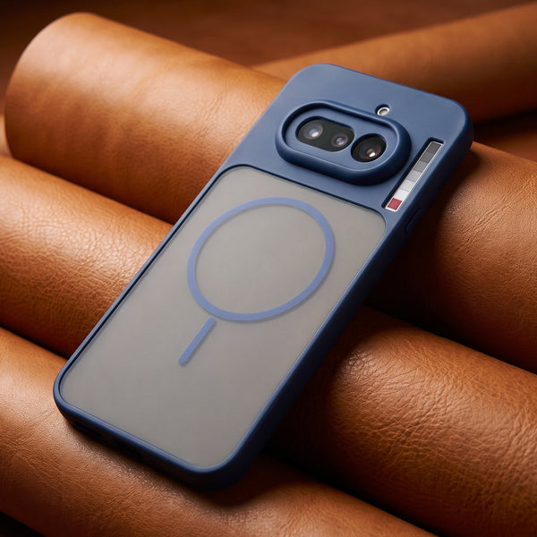 KYRON Dark Blue  Matte Camera Protection Case for  Nothing Phone 4a