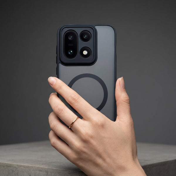 KYRON Black Matte Camera Protection Case for Oneplus 15