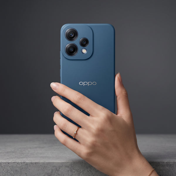 Cosmic Blue Candy Silicone Case for Oppo Reno 15