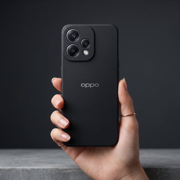 Black Candy Silicone Case for Oppo Reno 15