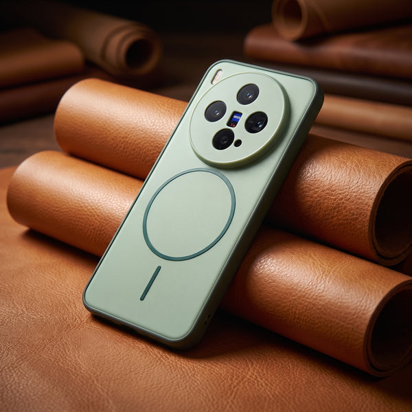 GripMate Green Silicone case for Vivo X300