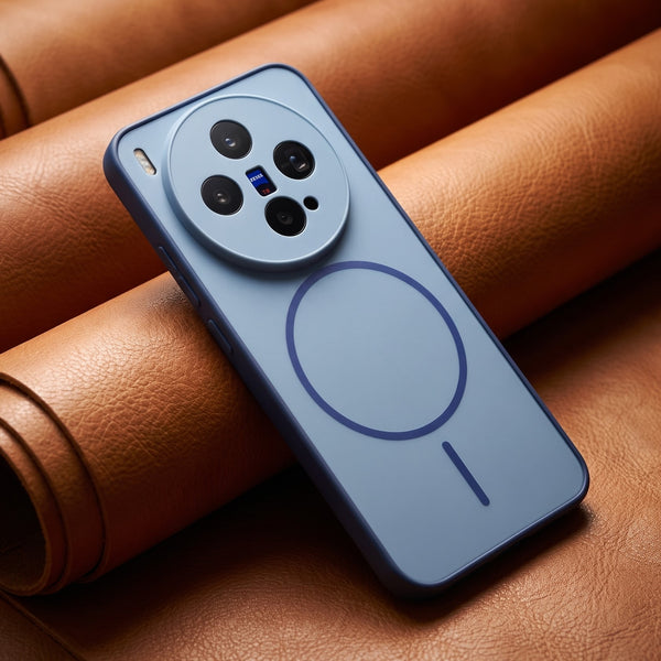 GripMate Blue Silicone case for Vivo X300
