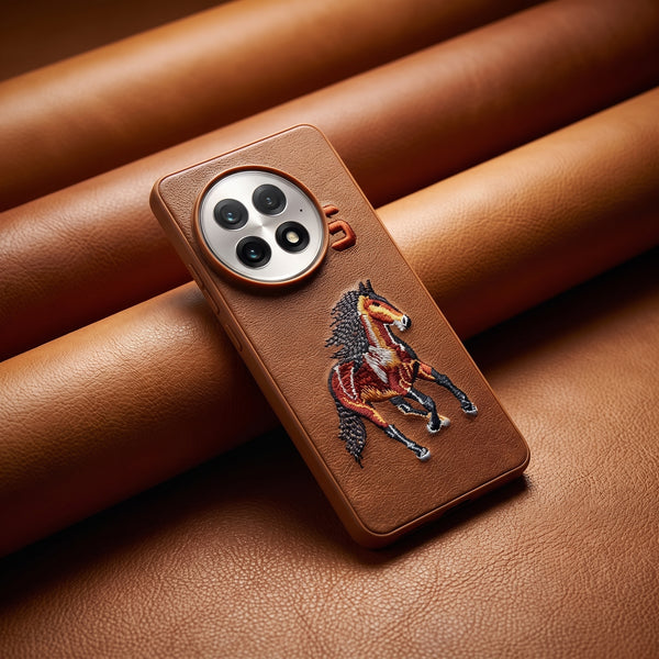 Brown Leather Horse No. 5 OC Ornamented for Oneplus 13