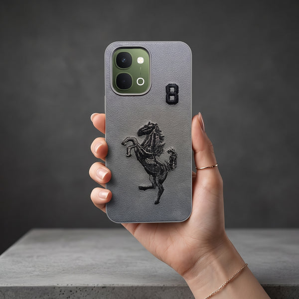 Grey Leather Horse No.8 OC Ornamented for Vivo T5x