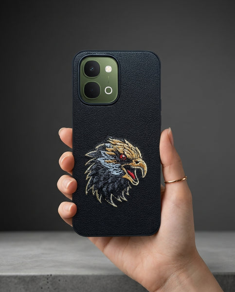 Black Leather Eagle OC Ornamented for Vivo T5x