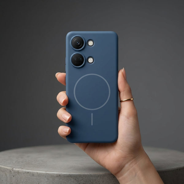CAVEN Blue Silicone case for Oneplus Nord 3