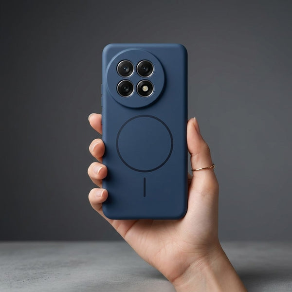 CAVEN Dark Blue Silicone case for Oneplus 13r