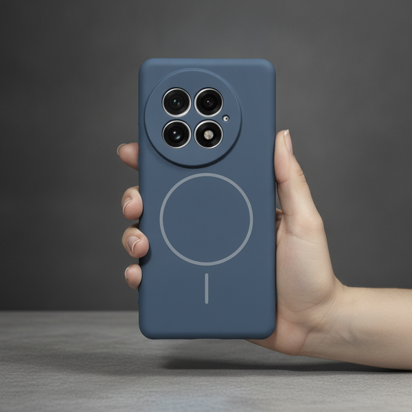 CAVEN Blue Silicone case for Oneplus  13