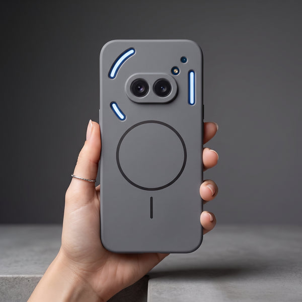 CAVEN Grey Silicone case for Nothing Phone 2A
