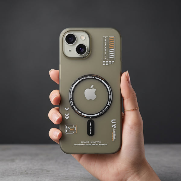 RBOOT Black Silicone Case for Apple Iphone 15