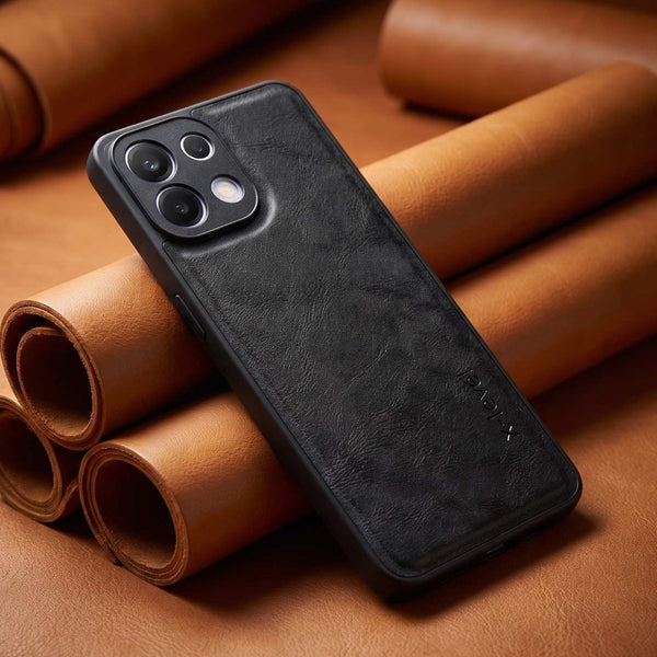 X-LEVEL Black  Leather Case for Oppo K13