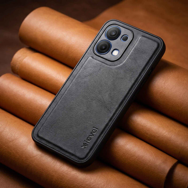X-LEVEL Black  Leather Case for Oppo F31