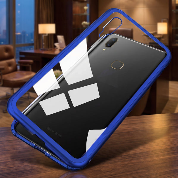 Blue Magnetic Back Case for Samsung A30