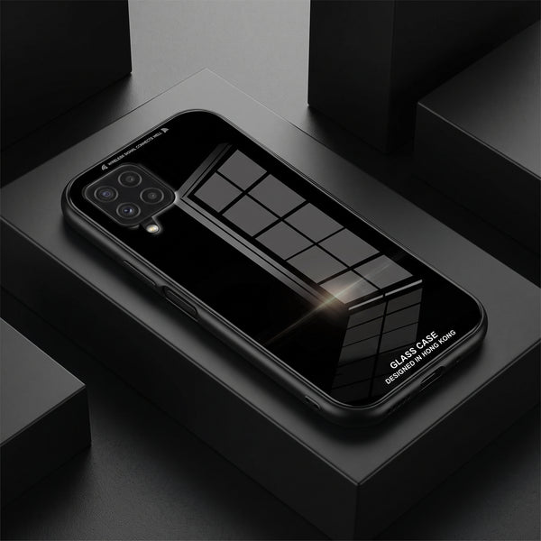 Black Glass case for Samsung M12