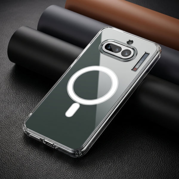 MagSafe Clear Transparent Silicone case for Nothing Phone 4a