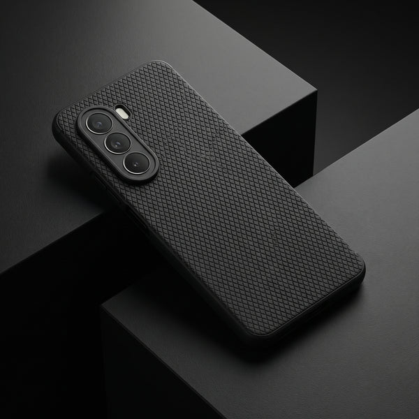 Black Line Wave Silicone Case for Oneplus Nord Ce 6 Lite