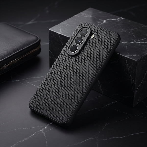 Black Line Wave Silicone Case for Oneplus Nord Ce 6 Lite