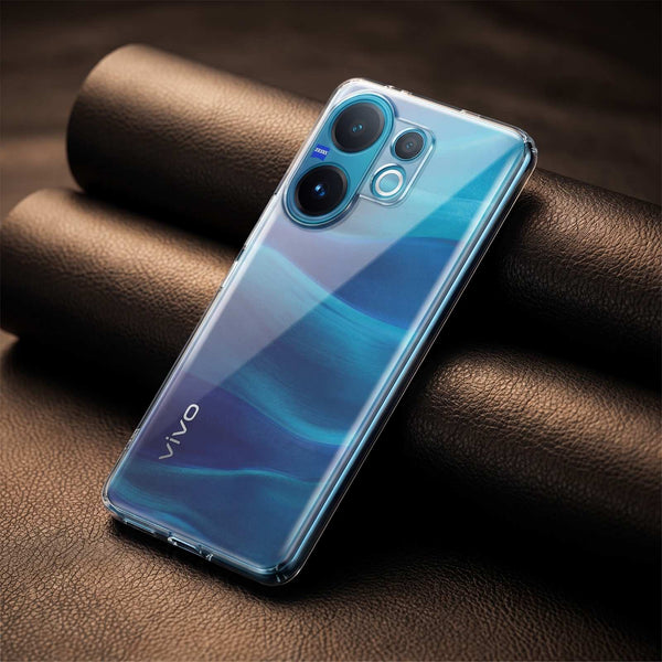 SilicaClear Transparent Silicone Case for Vivo V60e