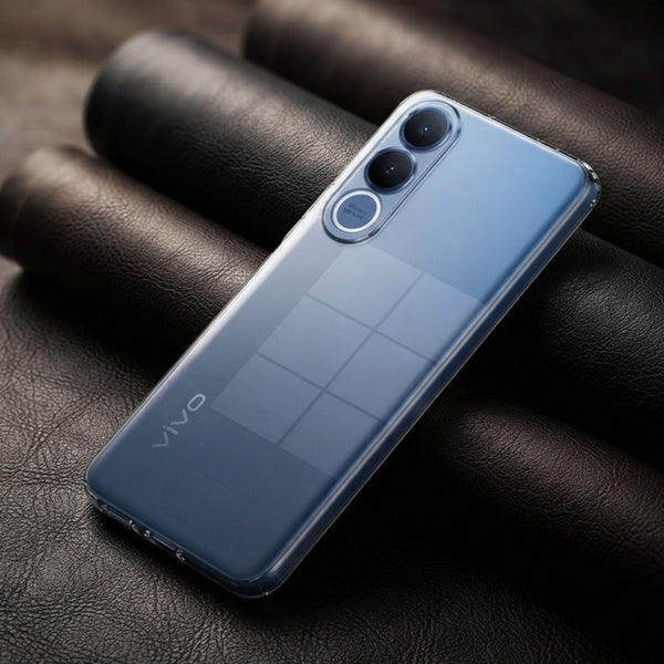 SilicaClear Transparent Silicone Case for Vivo V70 Fe